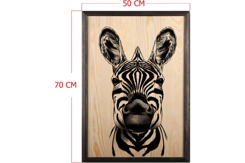 Dekorativ InnRammemet maling 50x70 cm - Flerfarget - Interiør - Maleri & posters - Lerretsbilder