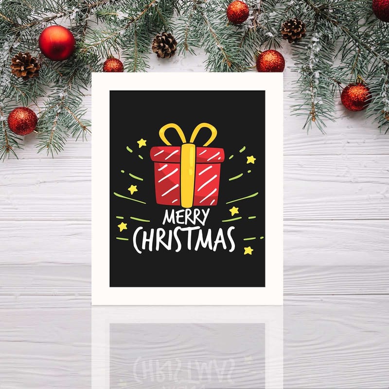 Dekorativ InnRammemet MDF-maling 24x29 cm - Flerfarget - Interiør - Maleri & posters - Lerretsbilder