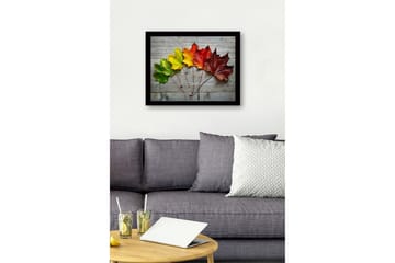 Dekorativ InnRammemet MDF-maling - Flerfarget - Interiør - Maleri & posters - Lerretsbilder