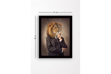 Dekorativ InnRammemet MDF-maling - Flerfarget - Interiør - Maleri & posters - Lerretsbilder