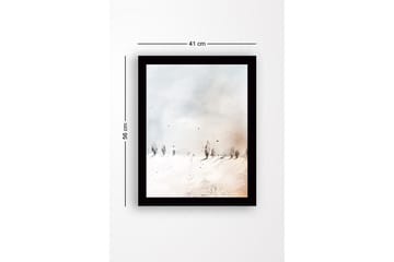 Dekorativ InnRammemet MDF-maling - Flerfarget - Interiør - Maleri & posters - Lerretsbilder