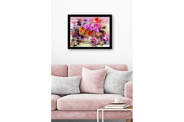 Dekorativ InnRammemet MDF-maling - Flerfarget - Interiør - Maleri & posters - Lerretsbilder