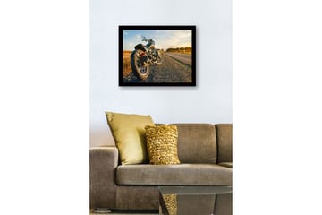 Dekorativ InnRammemet MDF-maling - Flerfarget - Interiør - Maleri & posters - Lerretsbilder
