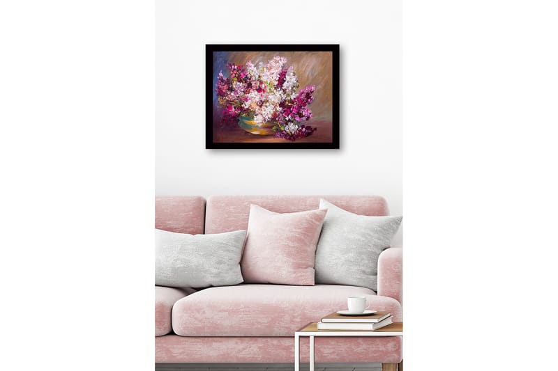 Dekorativ InnRammemet MDF-maling - Flerfarget - Interiør - Maleri & posters - Lerretsbilder