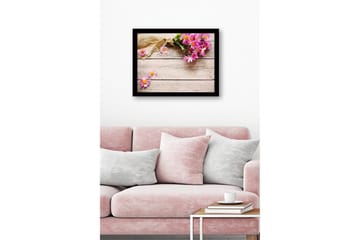 Dekorativ InnRammemet MDF-maling - Flerfarget - Interiør - Maleri & posters - Lerretsbilder