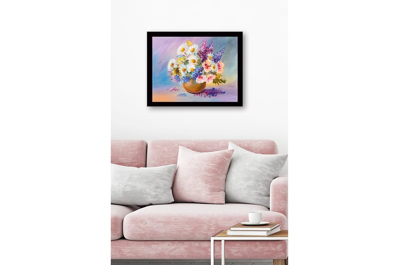 Dekorativ InnRammemet MDF-maling - Flerfarget - Interiør - Maleri & posters - Lerretsbilder