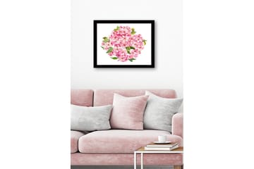 Dekorativ InnRammemet MDF-maling - Flerfarget - Interiør - Maleri & posters - Lerretsbilder