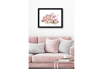 Dekorativ InnRammemet MDF-maling - Flerfarget - Interiør - Maleri & posters - Lerretsbilder