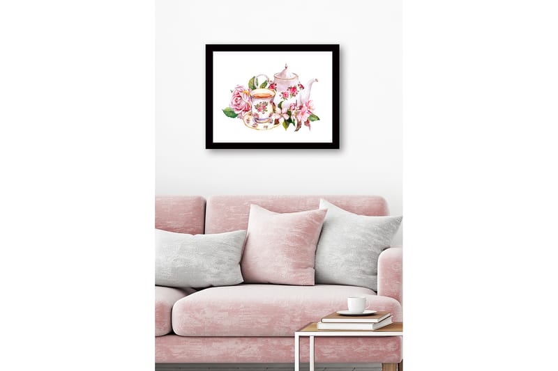 Dekorativ InnRammemet MDF-maling - Flerfarget - Interiør - Maleri & posters - Lerretsbilder