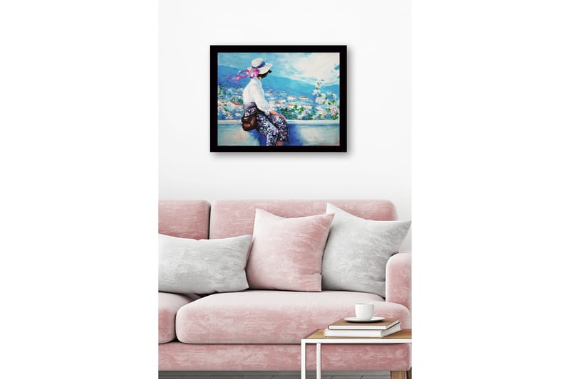 Dekorativ InnRammemet MDF-maling - Flerfarget - Interiør - Maleri & posters - Lerretsbilder