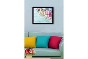 Dekorativ InnRammemet MDF-maling - Flerfarget - Interiør - Maleri & posters - Lerretsbilder