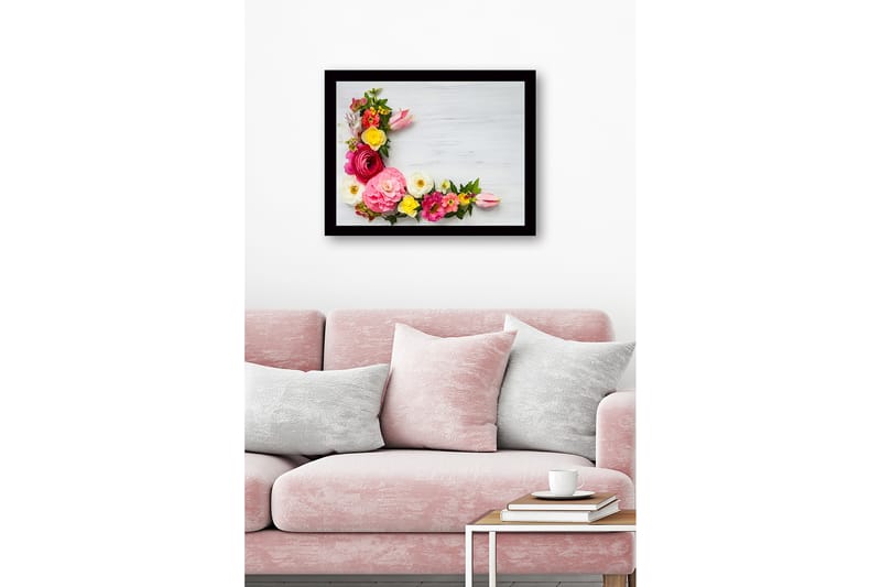 Dekorativ InnRammemet MDF-maling - Flerfarget - Interiør - Maleri & posters - Lerretsbilder