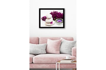 Dekorativ InnRammemet MDF-maling - Flerfarget - Interiør - Maleri & posters - Lerretsbilder