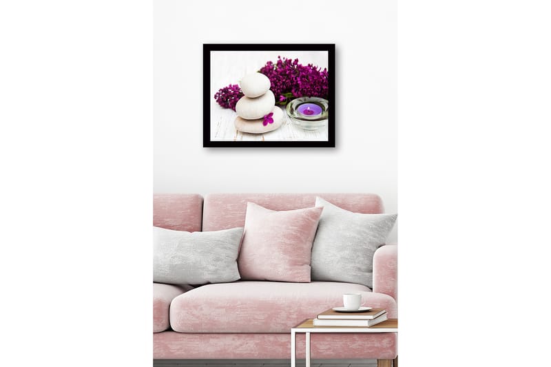 Dekorativ InnRammemet MDF-maling - Flerfarget - Interiør - Maleri & posters - Lerretsbilder