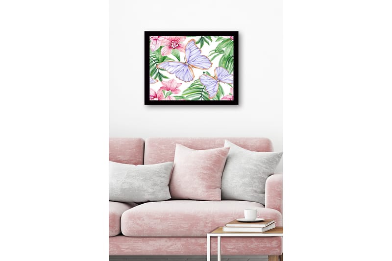 Dekorativ InnRammemet MDF-maling - Flerfarget - Interiør - Maleri & posters - Lerretsbilder