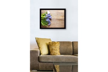 Dekorativ InnRammemet MDF-maling - Flerfarget - Interiør - Maleri & posters - Lerretsbilder