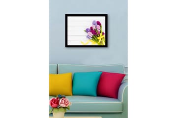 Dekorativ InnRammemet MDF-maling - Flerfarget - Interiør - Maleri & posters - Lerretsbilder