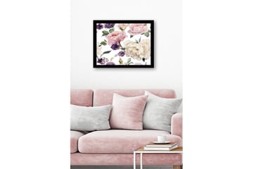 Dekorativ InnRammemet MDF-maling - Flerfarget - Interiør - Maleri & posters - Lerretsbilder