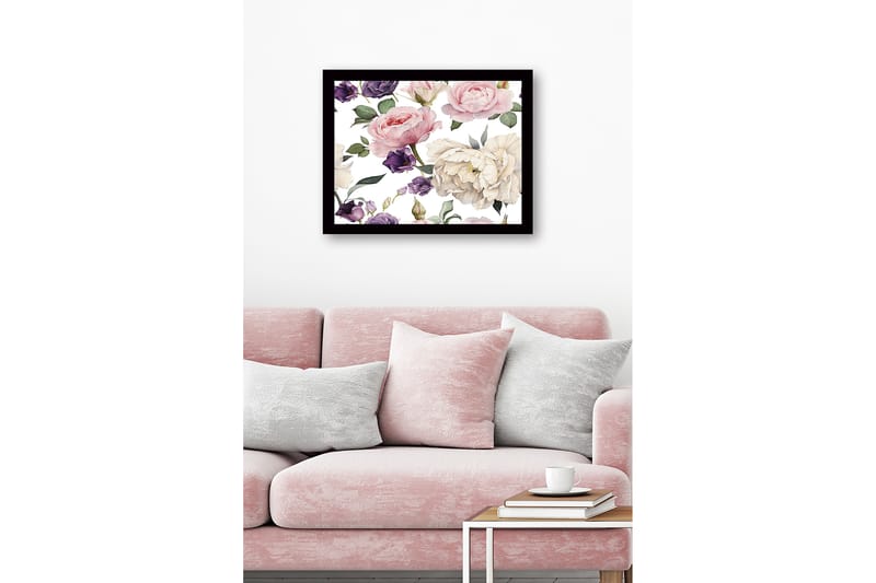 Dekorativ InnRammemet MDF-maling - Flerfarget - Interiør - Maleri & posters - Lerretsbilder