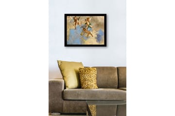 Dekorativ InnRammemet MDF-maling - Flerfarget - Interiør - Maleri & posters - Lerretsbilder