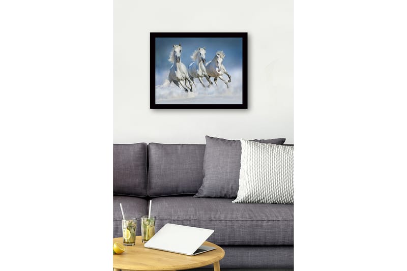 Dekorativ InnRammemet MDF-maling - Flerfarget - Interiør - Maleri & posters - Lerretsbilder