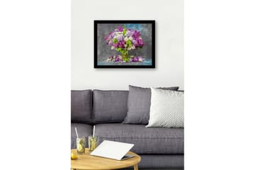 Dekorativ InnRammemet MDF-maling - Flerfarget - Interiør - Maleri & posters - Lerretsbilder