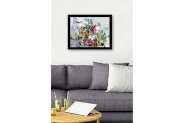 Dekorativ InnRammemet MDF-maling - Flerfarget - Interiør - Maleri & posters - Lerretsbilder