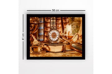 Dekorativ InnRammemet MDF-maling - Flerfarget - Interiør - Maleri & posters - Lerretsbilder