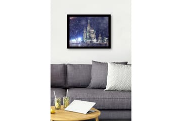 Dekorativ InnRammemet MDF-maling - Flerfarget - Interiør - Maleri & posters - Lerretsbilder