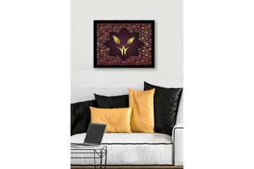 Dekorativ InnRammemet MDF-maling - Flerfarget - Interiør - Maleri & posters - Lerretsbilder