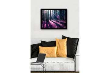 Dekorativ InnRammemet MDF-maling - Flerfarget - Interiør - Maleri & posters - Lerretsbilder