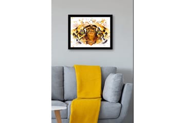 Dekorativ InnRammemet MDF-maling - Flerfarget - Interiør - Maleri & posters - Lerretsbilder