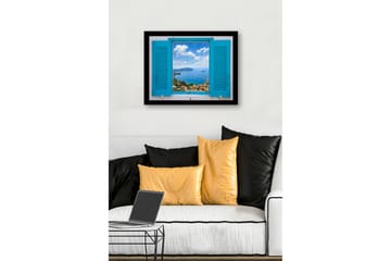 Dekorativ InnRammemet MDF-maling - Flerfarget - Interiør - Maleri & posters - Lerretsbilder