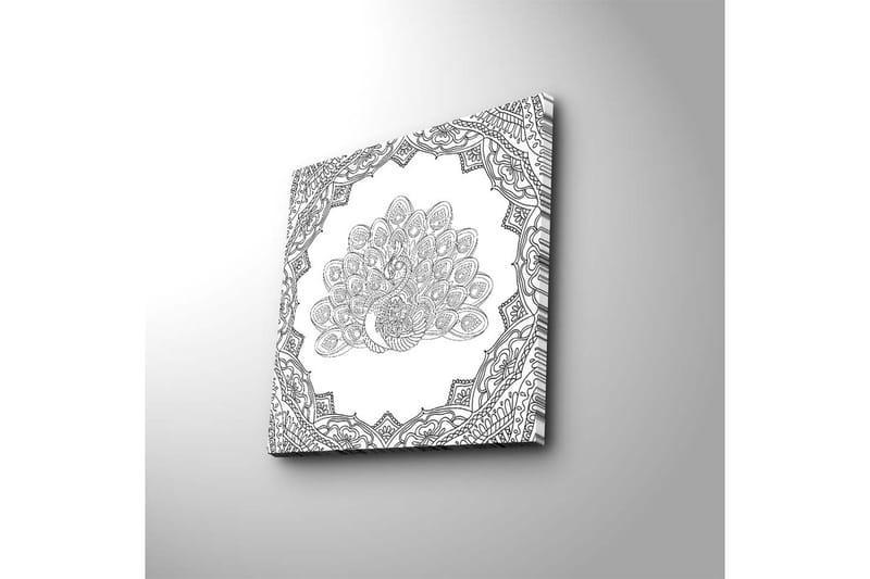 Dekorativ Male-Selv Canvasbilde - Flerfarget - Interiør - Maleri & posters - Lerretsbilder