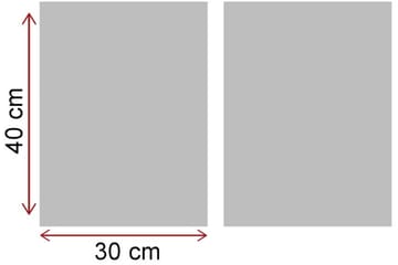 Dekorativ MDF-bilde 2 Deler - Flerfarget - Interiør - Maleri & posters - Lerretsbilder
