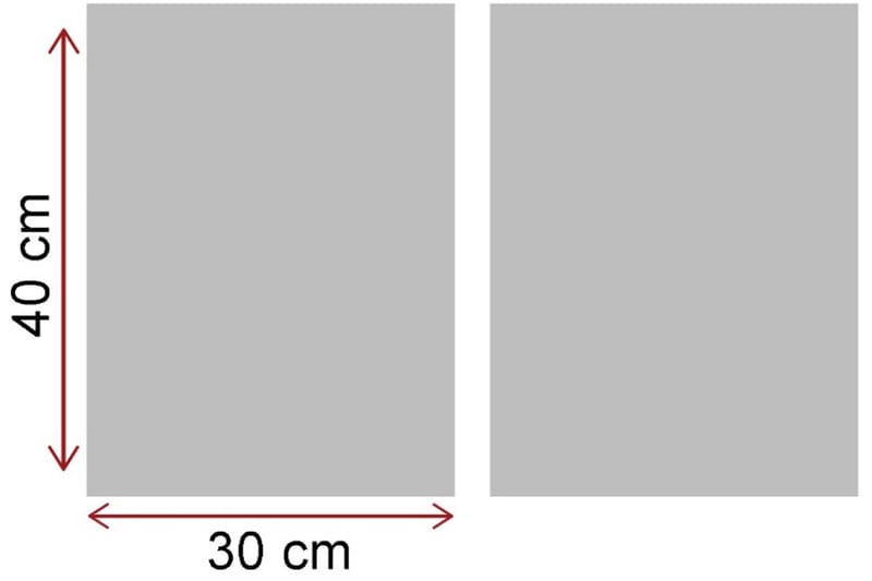 Dekorativ MDF-bilde 2 Deler - Flerfarget - Interiør - Maleri & posters - Lerretsbilder