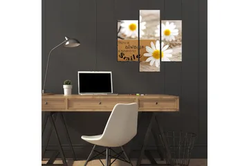 Dekorativ MDF-bilde 3 Deler - Flerfarget - Interiør - Maleri & posters - Lerretsbilder