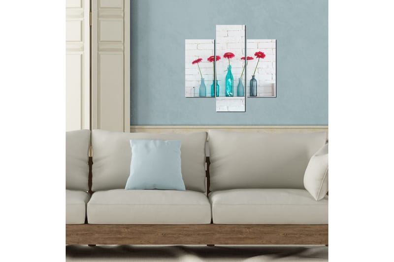 Dekorativ MDF-bilde 3 Deler - Flerfarget - Interiør - Maleri & posters - Lerretsbilder