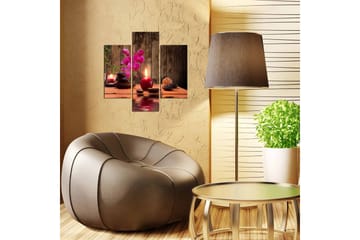 Dekorativ MDF-bilde 3 Deler - Flerfarget - Interiør - Maleri & posters - Lerretsbilder