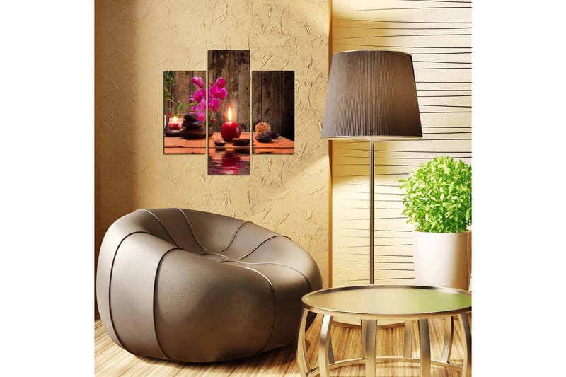 Dekorativ MDF-bilde 3 Deler - Flerfarget - Interiør - Maleri & posters - Lerretsbilder