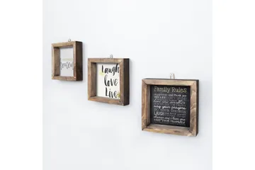 Dekorativ MDF-bilde 3 Deler - Flerfarget - Interiør - Maleri & posters - Lerretsbilder