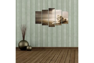 Dekorativ MDF-bilde 5 Deler - Flerfarget - Interiør - Maleri & posters - Lerretsbilder