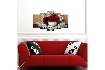 Dekorativ MDF-bilde 5 Deler - Flerfarget - Interiør - Maleri & posters - Lerretsbilder