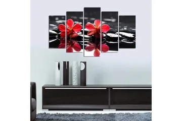 Dekorativ MDF-bilde 5 Deler - Flerfarget - Interiør - Maleri & posters - Lerretsbilder