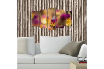 Dekorativ MDF-bilde 5 Deler - Flerfarget - Interiør - Maleri & posters - Lerretsbilder