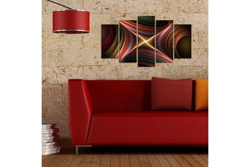 Dekorativ MDF-bilde 5 Deler - Flerfarget - Interiør - Maleri & posters - Lerretsbilder