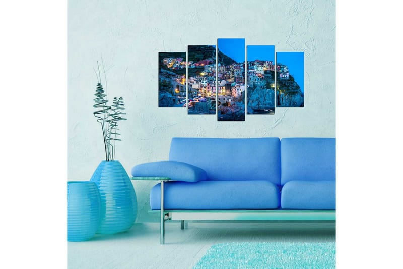 Dekorativ MDF-bilde 5 Deler - Flerfarget - Interiør - Maleri & posters - Lerretsbilder