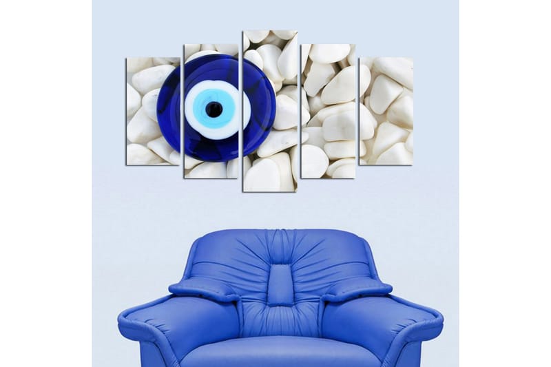 Dekorativ MDF-bilde 5 Deler - Flerfarget - Interiør - Maleri & posters - Lerretsbilder