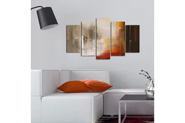 Dekorativ MDF-bilde 5 Deler - Flerfarget - Interiør - Maleri & posters - Lerretsbilder