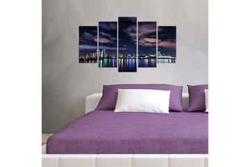 Dekorativ MDF-bilde 5 Deler - Flerfarget - Interiør - Maleri & posters - Lerretsbilder